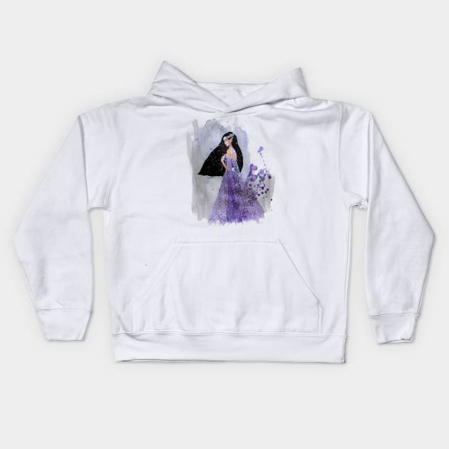 Arwen Undomiel Kids Hoodie by Hlblng